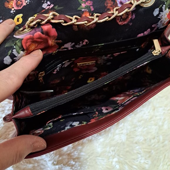 Aldo Burgundy Crossbody Bag - Picture 7 of 12